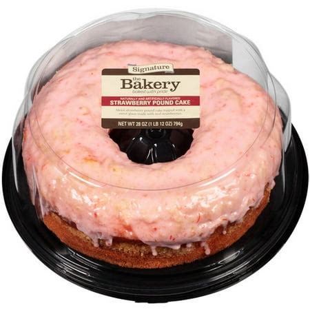 The Bakery at Walmart Strawberry Pound Cake, 28 oz - Walmart.com