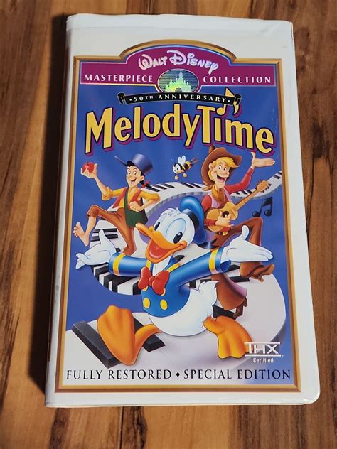 🎆Melody Time (VHS, 1998) Walt Disney Masterpiece Collection 🎆 786936071955 | eBay