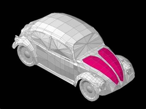 Planos de Auto wolkswagen 3d en DWG AUTOCAD, Automóviles en 3d - Medios de transporte en PlanosPara