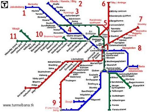 Subway map Stockholm | Subway map, Stockholm archipelago, Metro map