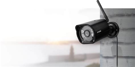 Zmodo - 1080p WiFi Wireless Outdoor Bullet Camera with Extended Night Vision