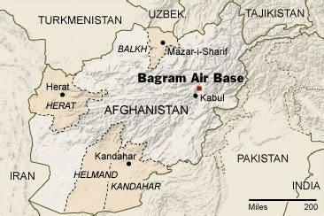 Bagram Air Base Map | World Map 07