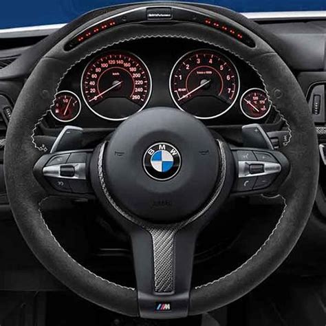 ShopBMWUSA.com | M Performance Electronic Steering Wheel - For Sport Line with paddles ...