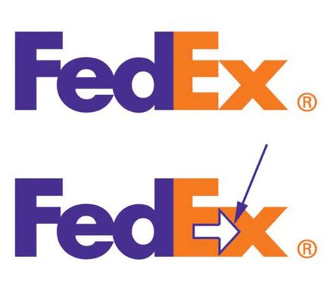 You guys know about the arrow hidden in the FedEx logo, right? : r ...