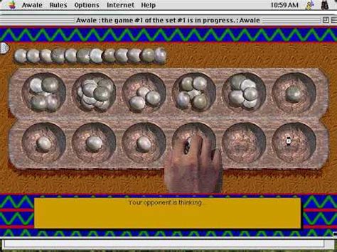 Awale (Macintosh game 1997) - YouTube