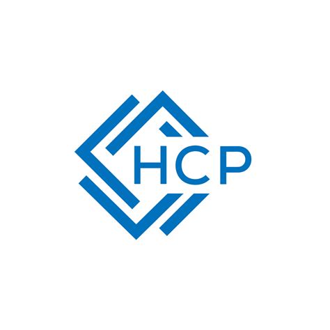 HCP letter logo design on white background. HCP creative circle letter ...