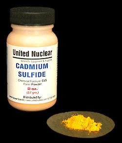 Cadmium Sulfide : United Nuclear , Scientific Equipment & Supplies