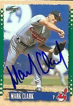 Mark Clark autographed Baseball Card (Cleveland Indians) 1995 Score #132 | eBay