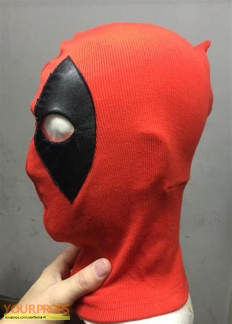 Deadpool 1/1 Replica of Deadpool mask replica movie costume