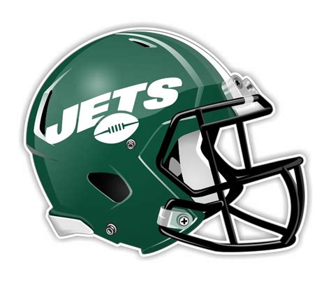 New York Jets Football Helmet Precision Cut Decal