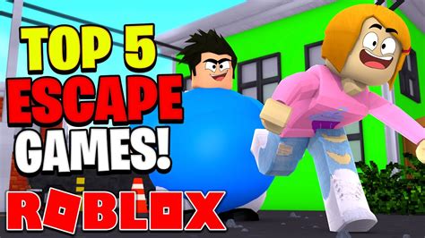 Roblox | Top 5 Escape Games! - YouTube