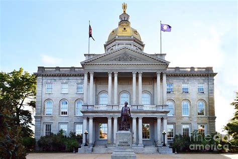 New Hampshire State House Photograph by Catherine Sherman - Fine Art ...