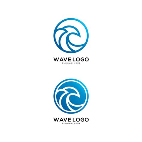 Ocean Wave Logo Vector Design Template - MasterBundles