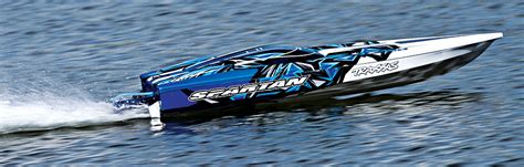 SPARTAN Brushless race boat Traxxas con TSM (No incluye batería y cargador)