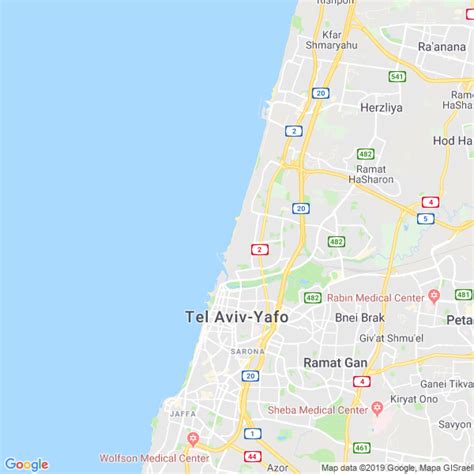 Tel Aviv Airport Map