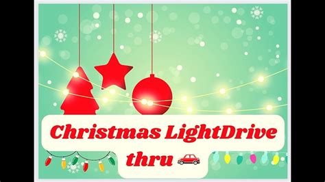 Christmas Lights Drive Thru Display! #christmas # ...