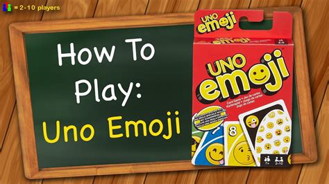 How to play Uno Emoji - YouTube