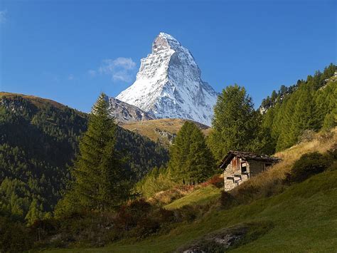 HD wallpaper: mountains, night, valley, town, Switzerland, Alps ...