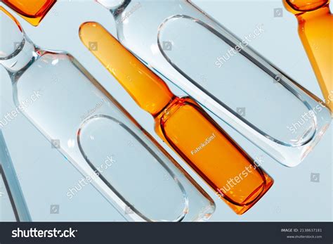 Medical Background Ampule Vials Injections Stock Photo 2138637181 ...