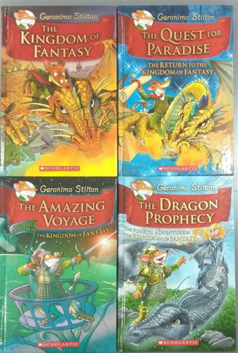 Geronimo Stilton: The Kingdom of Fantasy (Four-book Set) - Books n Bobs