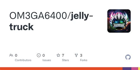 GitHub - OMEGA6405/jelly-truck