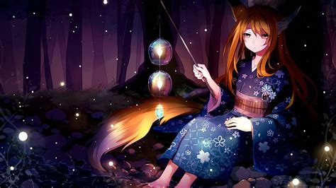 Kitsune Fox Wallpaper