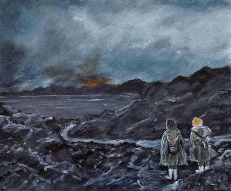 Frodo And Sam On The Path To Mordor by Forestina-Fotos on DeviantArt