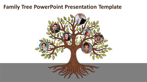 Family Tree PowerPoint Presentation Template | Family Tree PPT