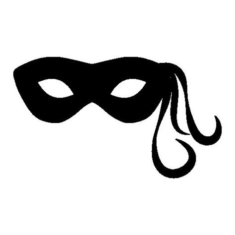 Masquerade Mask Silhouette - ClipArt Best