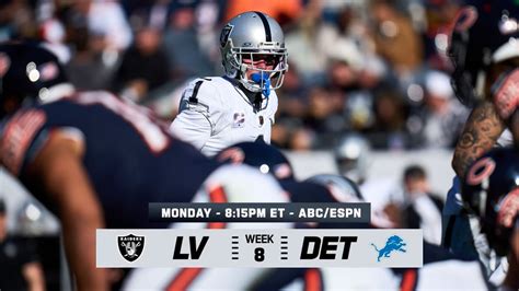 NFLN: Raiders vs. Lions preview | Week 8