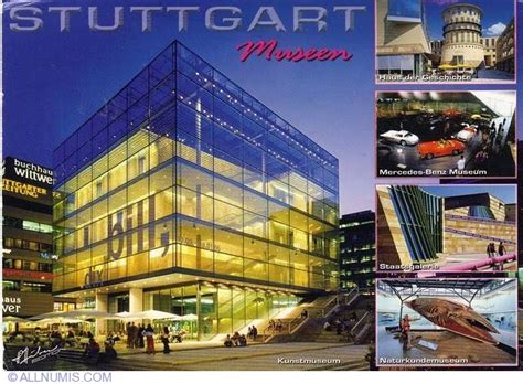 Stuttgart - City museums, Stuttgart - Germany - Postcard - 2043