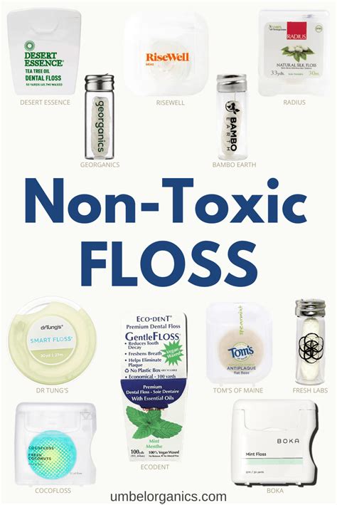 PFAS-Free Dental Floss - Umbel Organics