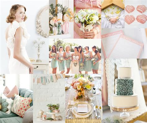 Pink Yellow and Teal Wedding Colors