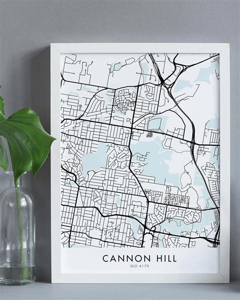 Brisbane – Cannon Hill Map Print - Chelsea Chelsea