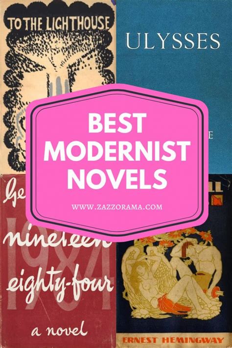 Best Modernist Novels - Zazzorama