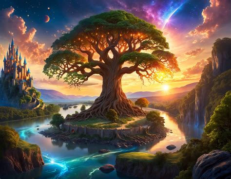 Mystical Tree by Damian04Art on DeviantArt