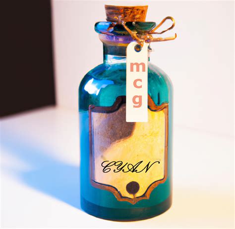 Make a Magical Potion Bottle – mcgpaper