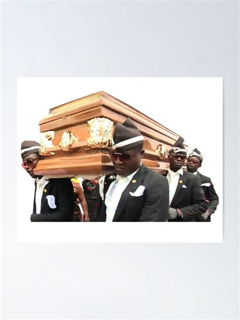 "Meme 2020 funeral dancing coffin dance" Poster by PandaPope | Redbubble