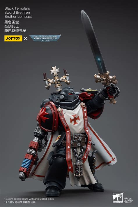 JoyToy WH40K Black Templars Sword Brethren Brother Lombast » Joytoy Figure