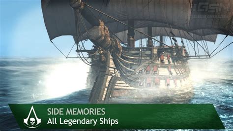 Assassin's Creed 4: Black Flag - Side Memories - All Legendary Ships ...