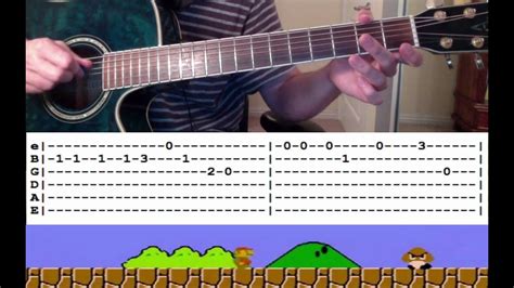 Guitar Lesson: Super Mario Theme Song -- How to Play / Tutorial Chords - Chordify