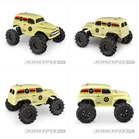 LiveRC - New JConcepts 1951 Ford Panel Traxxas stampede body