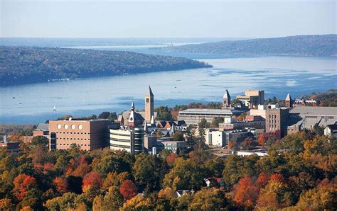 Download Cornell University Autumn Scenery Wallpaper | Wallpapers.com