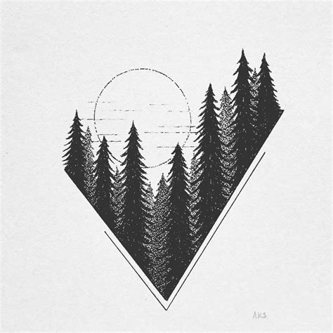 101 pine tree tattoo ideas will love – Artofit