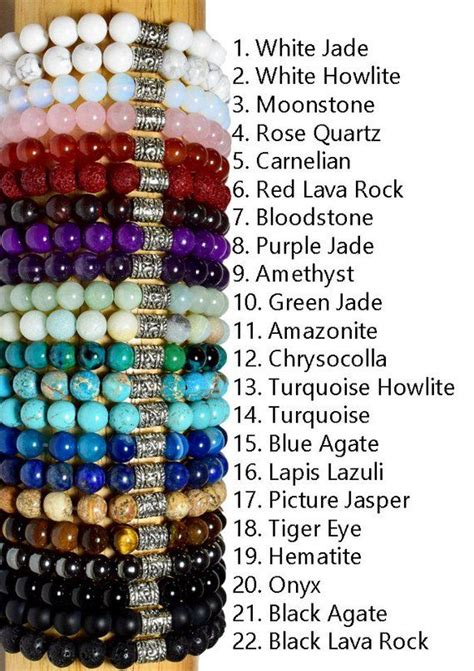 Pin by SethArt on Crystals in 2020 | Beaded bracelets, Gemstone bracelets, Mala beads bracelet