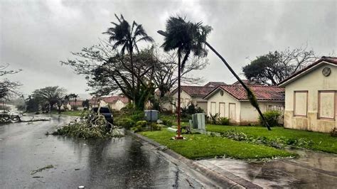 Super Typhoon Mawar strengthens to the equivalent of a Category 5 Atlantic hurricane after ...