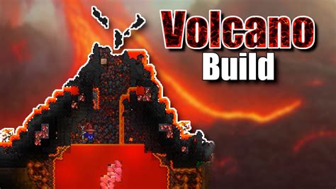 VOLCANO Built in Terraria! - YouTube