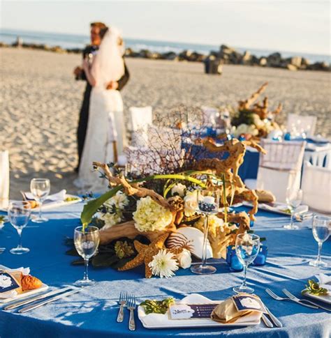 Beach Inspired Wedding {California Coastal} // Hostess with the Mostess®