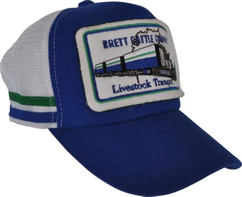 Vintage Custom Trucker Hats decorated with customized grunge badging ...