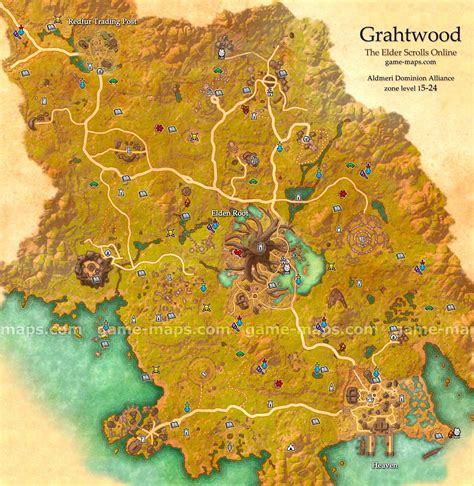 Eso Grahtwood Treasure Map 3 - Maping Resources